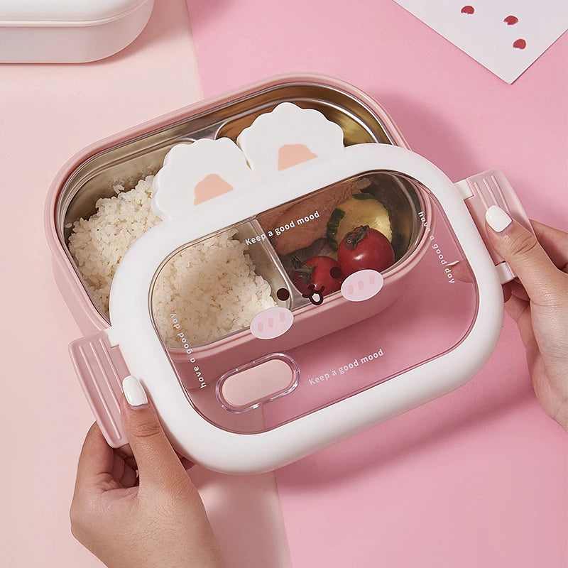 Bunny Stainless Steel Lunch Box