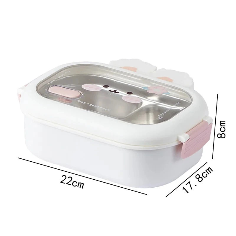 Bunny Stainless Steel Lunch Box