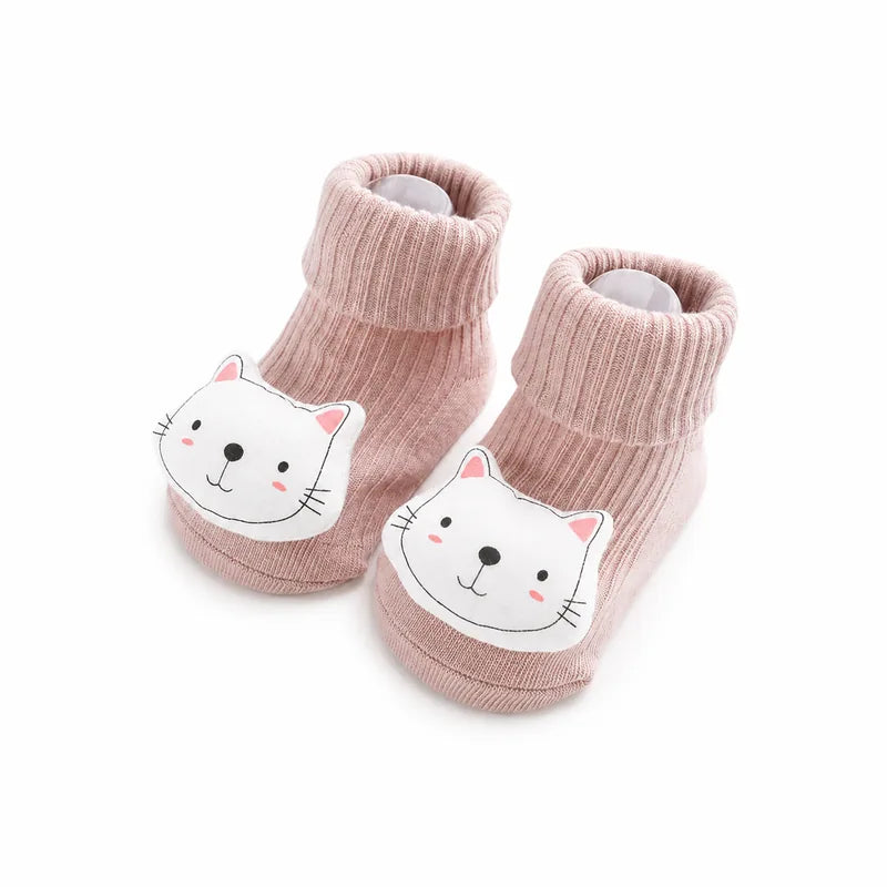PaddySteps Cartoon Grip Socks