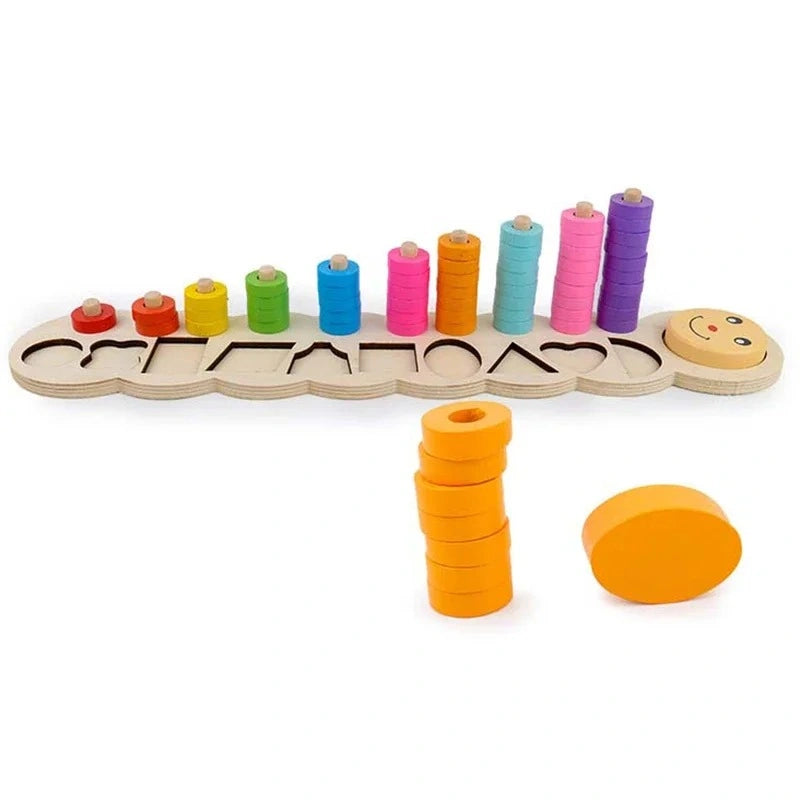 Count & Play Wooden Learning Board