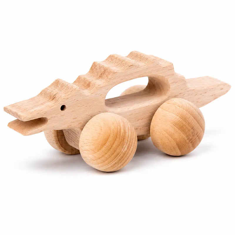 Little Wooden Animal Roller