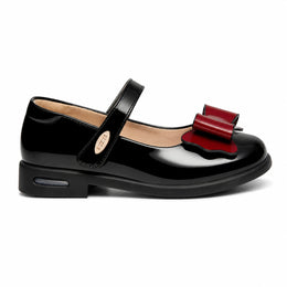 Glossy Bow Mary Janes