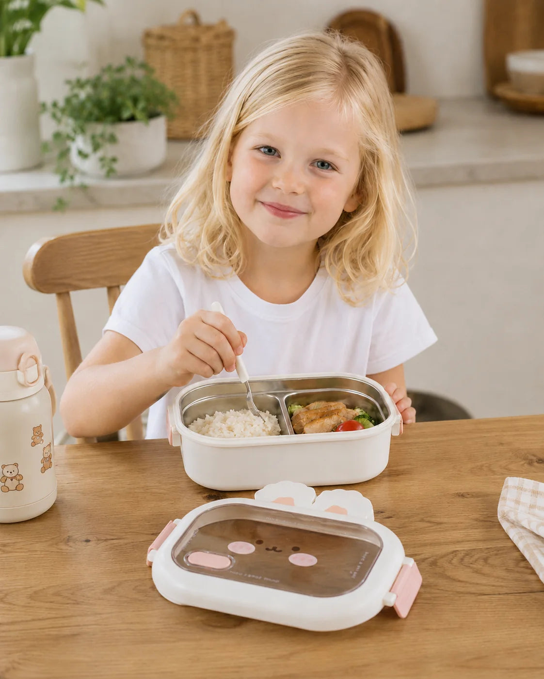 Bunny Stainless Steel Lunch Box