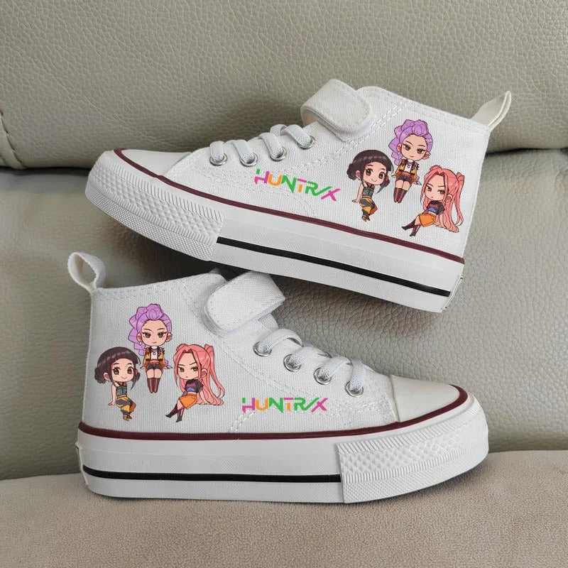 Canvas Girls Shoes Kpop Demon Hunter Girls