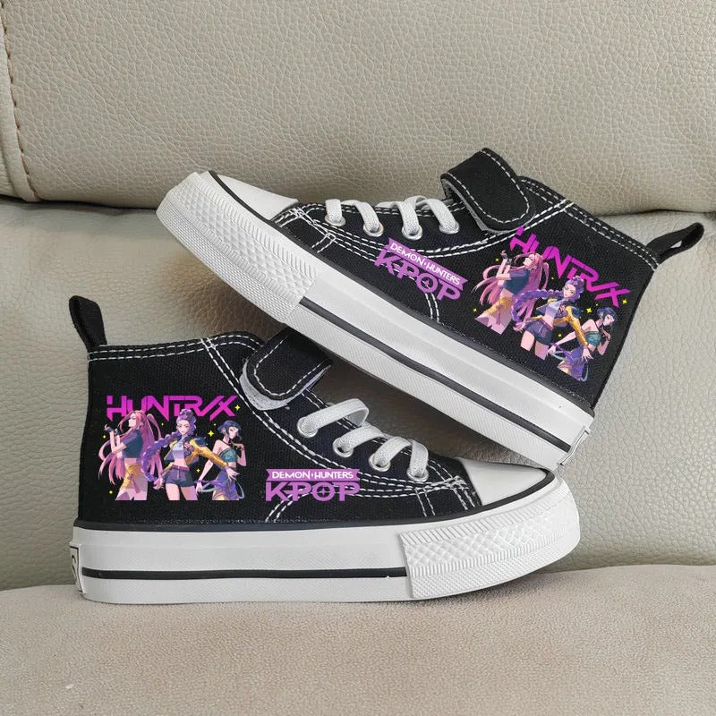 Canvas Girls Shoes Kpop Demon Hunter Girls