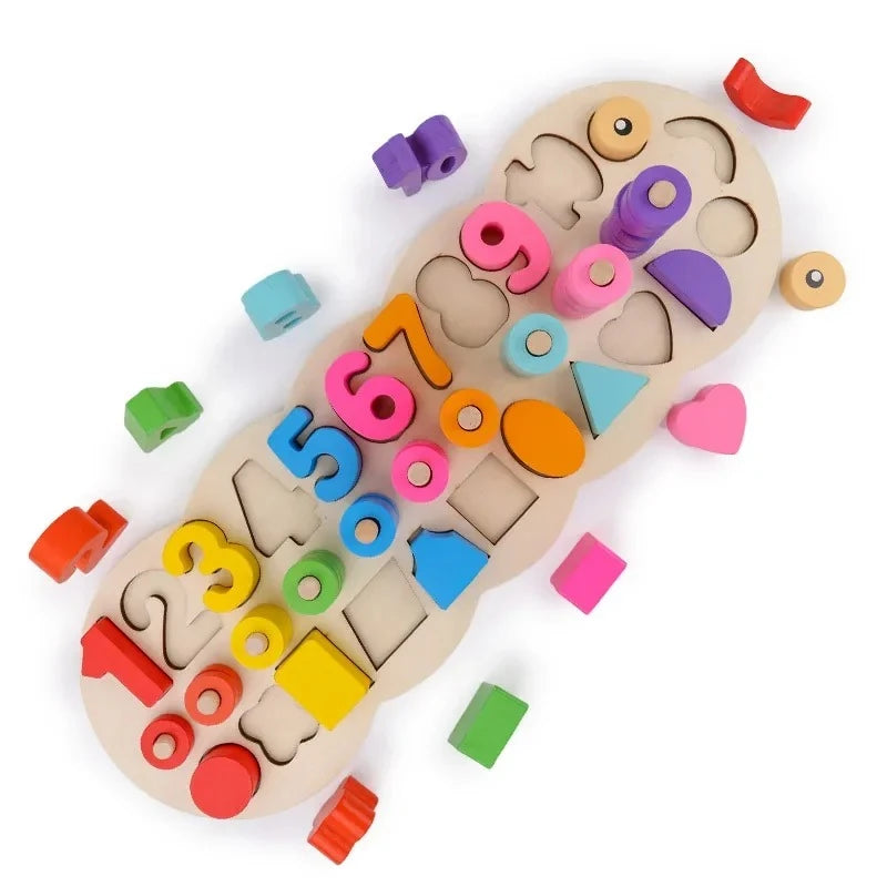 Count & Play Wooden Learning Board