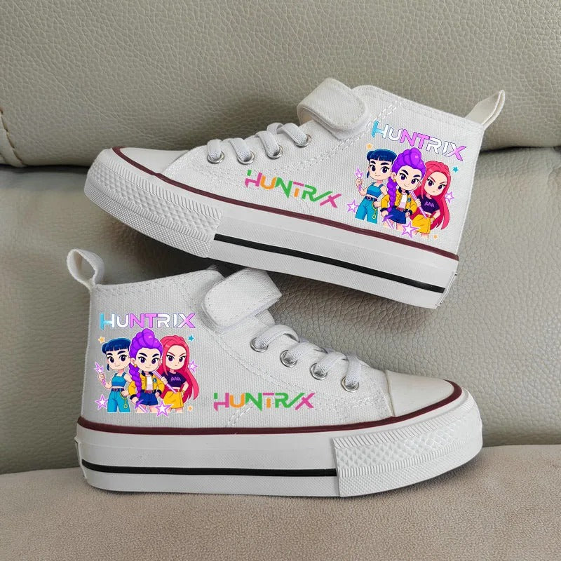 Canvas Girls Shoes Kpop Demon Hunter Girls