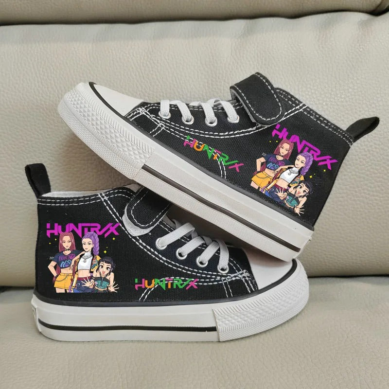 Canvas Girls Shoes Kpop Demon Hunter Girls