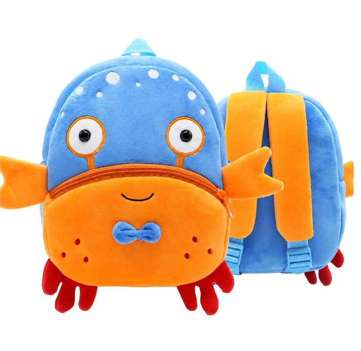 Little Animal Plush Backpack