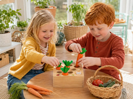 Pull & Play Harvest Carrot Toy