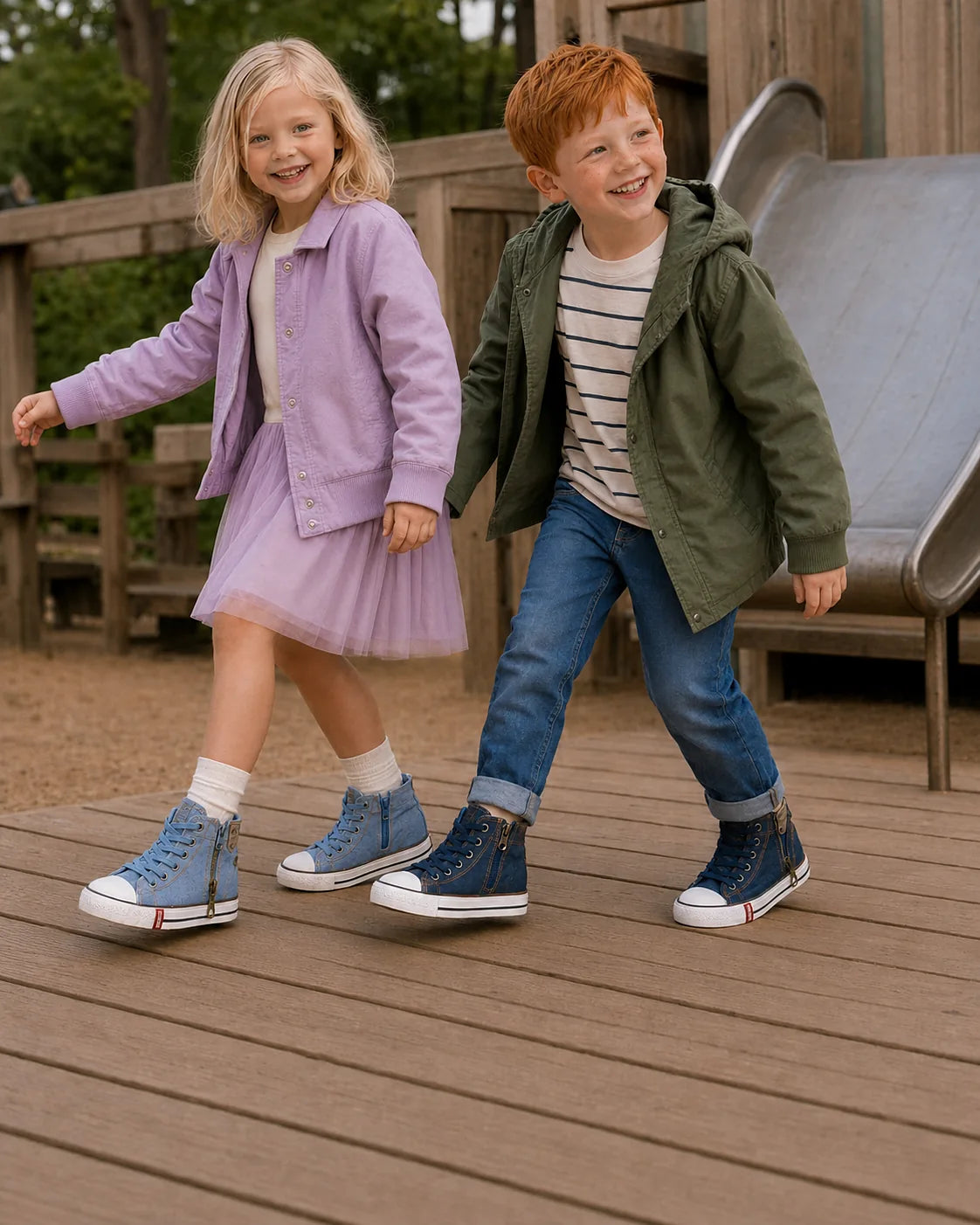 Kids High-Top Classic Shoes